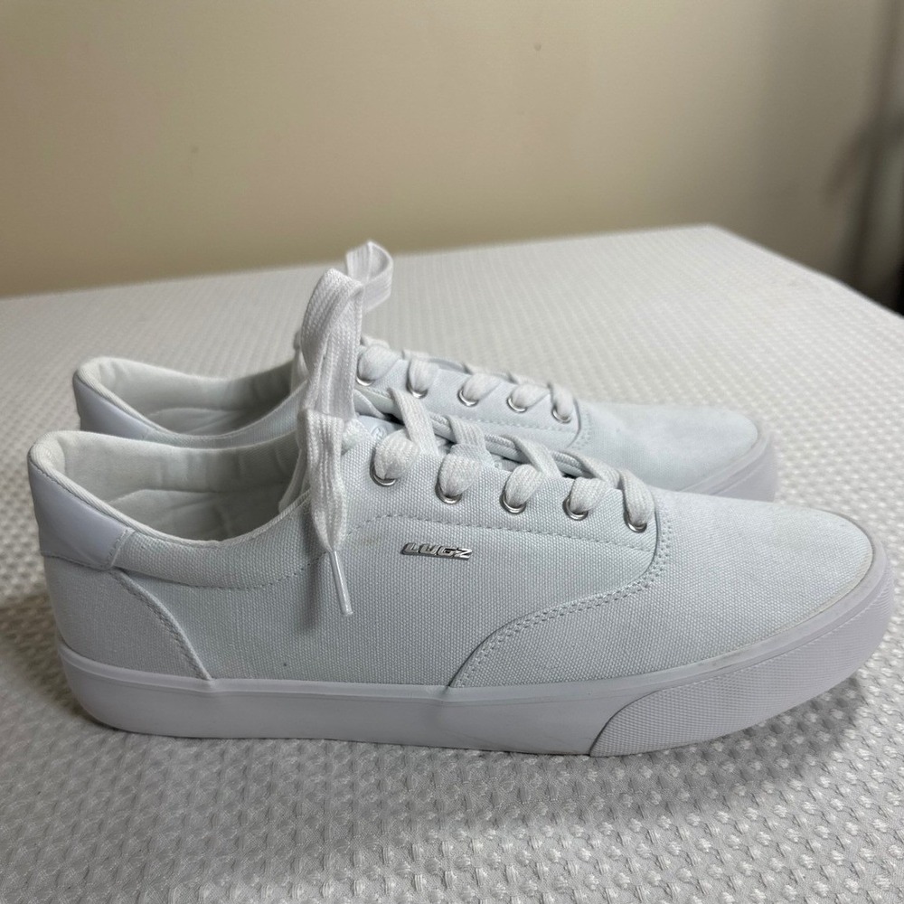 Lugz‎ Sneaker Mens 11 Flip White EUC Lugz FLIPC-100